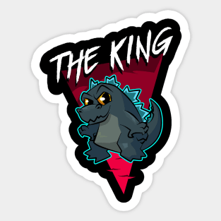 Kid Godzilla Sticker